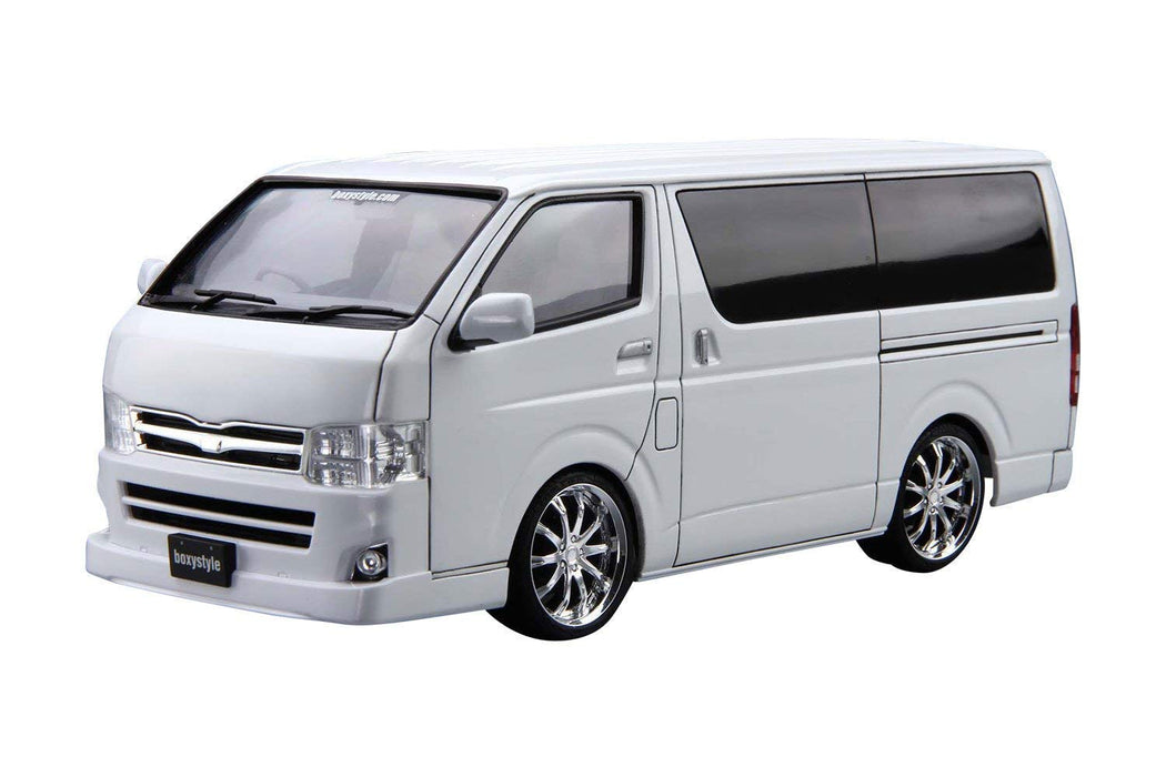 AOSHIMA - 50958 Boxystyle Trh200V Hiace Sper Gl '10 - Toyota 1/24 Scale Kit- Japan Figure Store - #1 Bring To You The Best Japanese Goods