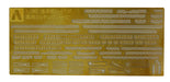 AOSHIMA - 48924 Japanese Helicopter Carrier Hyuga Photo Etched Parts 1/700 Scale- Japan Figure Store - #1 Bring To You The Best Japanese Goods