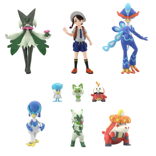 Bandai Japan Pokemon Scale World Pardea Region Set Box Chewing Gum Shokugan- Japan Figure Store - #1 Bring To You The Best Japanese Goods
