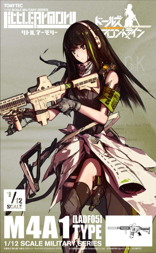 TOMYTEC Ladf05 Military Series Little Armory Doll'S Frontline M4A1 Type 1/12 Scale Kit- Japan Figure Store - #1 Bring To You The Best Japanese Goods